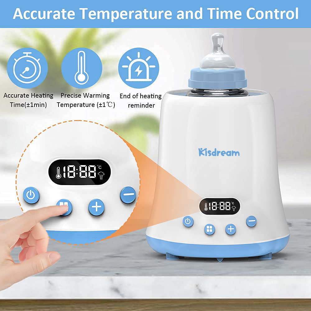 Fast Baby Bottle Warmer — Universal Fit (Grey)