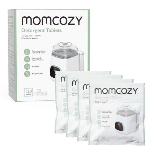 Momcozy Official Washing Block for Momcozy KleanPal Pro Baby Bottle Washer 120 Tablets