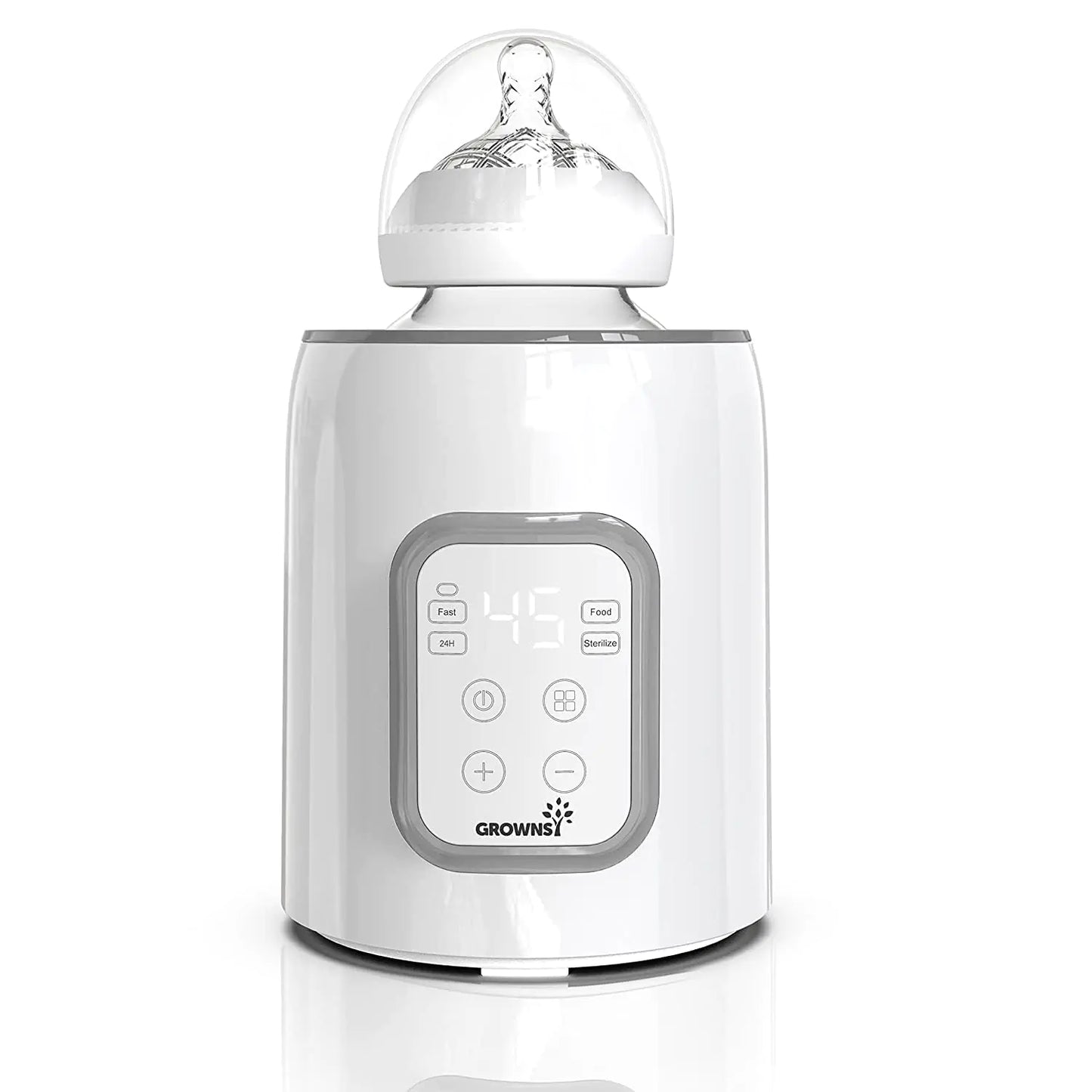 Fast Baby Bottle Warmer — Universal Fit (Grey)